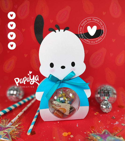 Cut file Puppy Ornament Holder *Ball size 8cm*