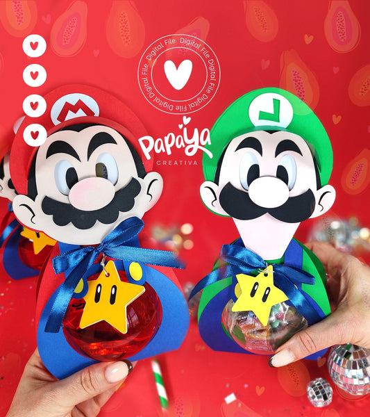 Adorable Brother's Set DIGITAL FILES Ornament Holder *Ball size 8cm*