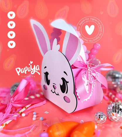 Adorable Basket Bunny(DIGITAL FILE)