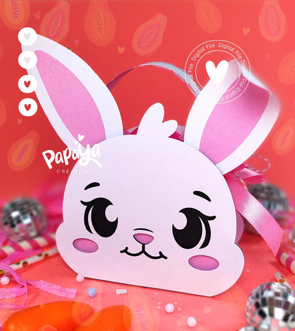 Adorable Basket Bunny(DIGITAL FILE)
