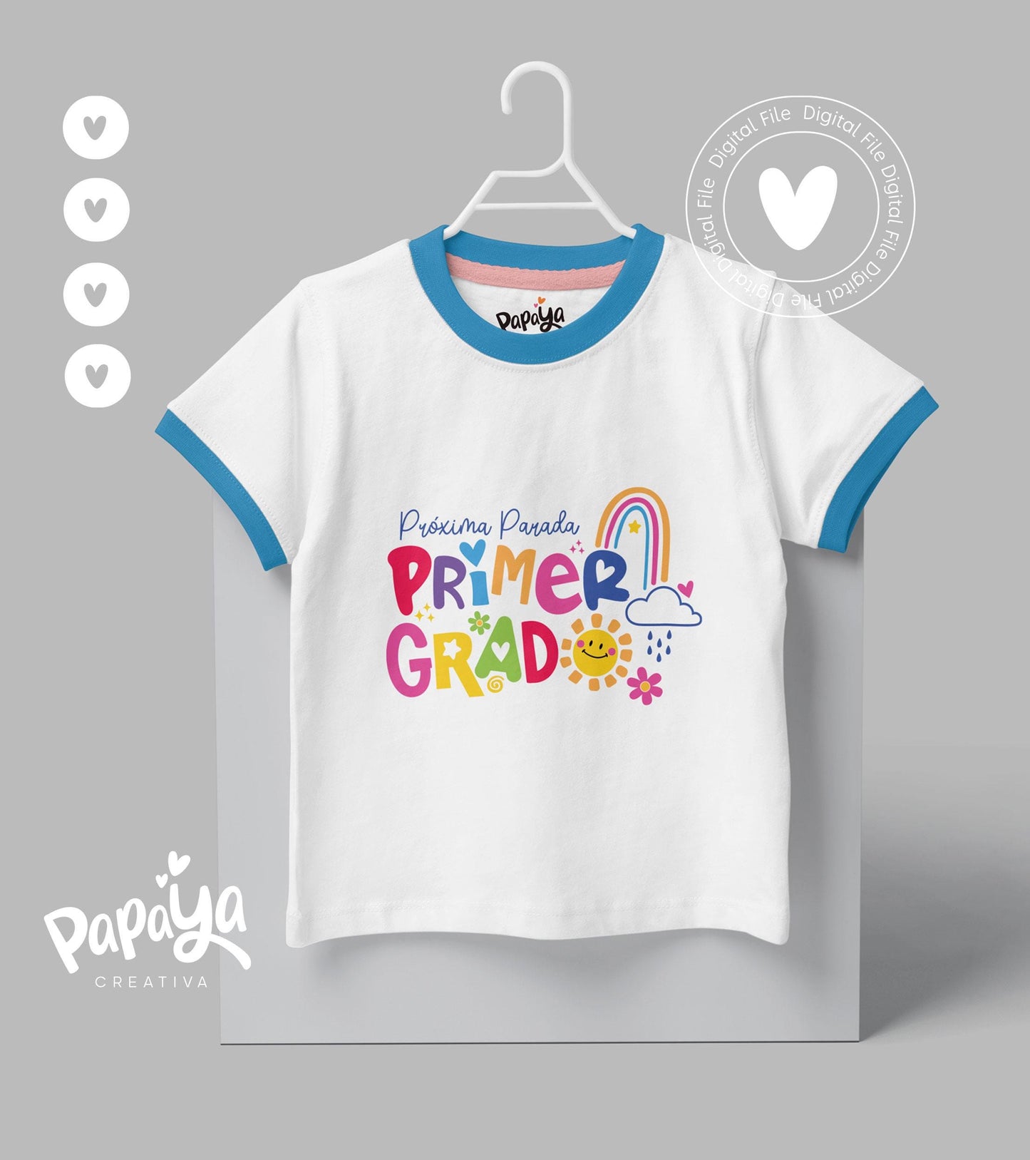 Digital file "Primer Grado" to print / stamp / sublimation/ DTF *SVG *PNG