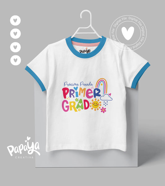 Digital file "Primer Grado" to print / stamp / sublimation/ DTF *SVG *PNG