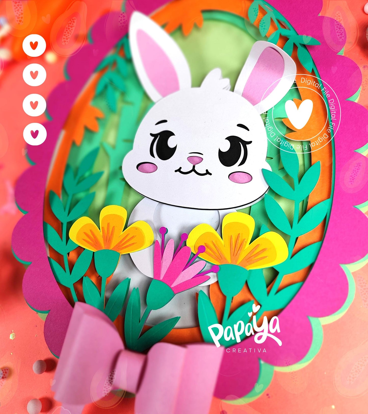 Cut File Adorable Easter Design