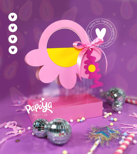 Flower Bag DIGITAL FILE *mom tag*