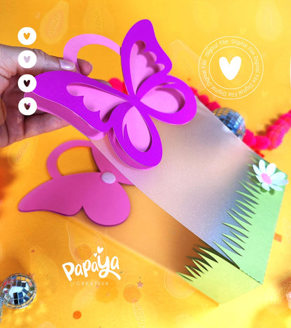 Butterfly Gift Bag DIGITAL FILE