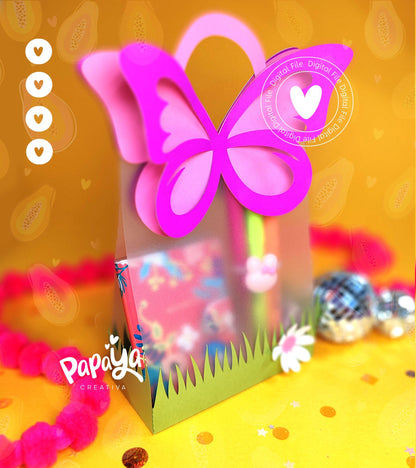 Butterfly Gift Bag DIGITAL FILE