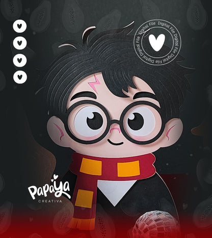 Harry & Friends Layered Cutting File (DIGITAL FILE)