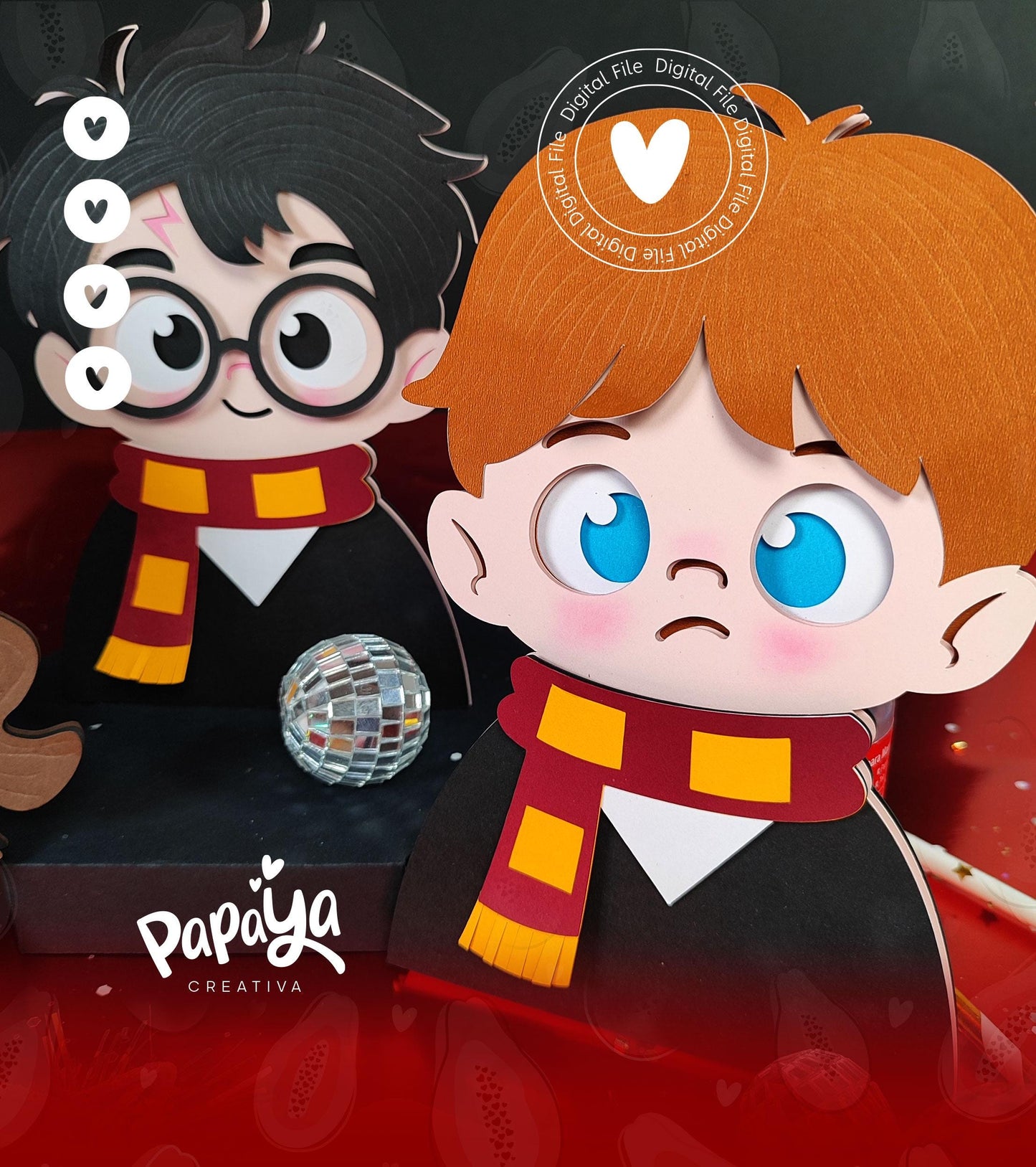 Harry & Friends Layered Cutting File (DIGITAL FILE)