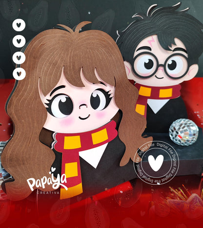 Harry & Friends Layered Cutting File (DIGITAL FILE)