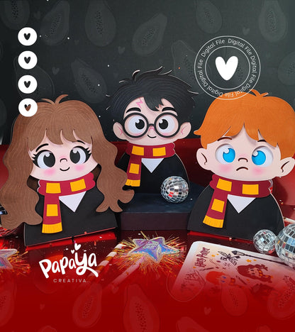 Harry & Friends Layered Cutting File (DIGITAL FILE)
