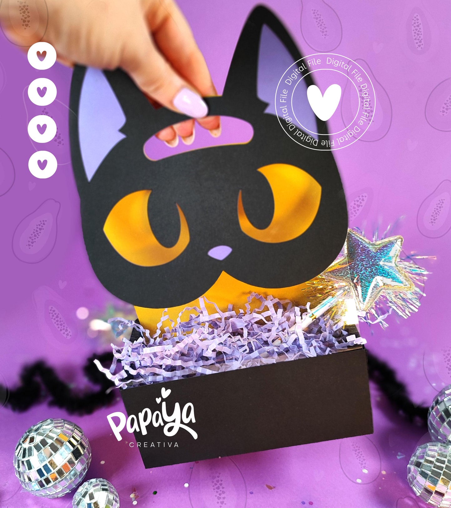 Black Cat Bag (DIGITAL FILE)