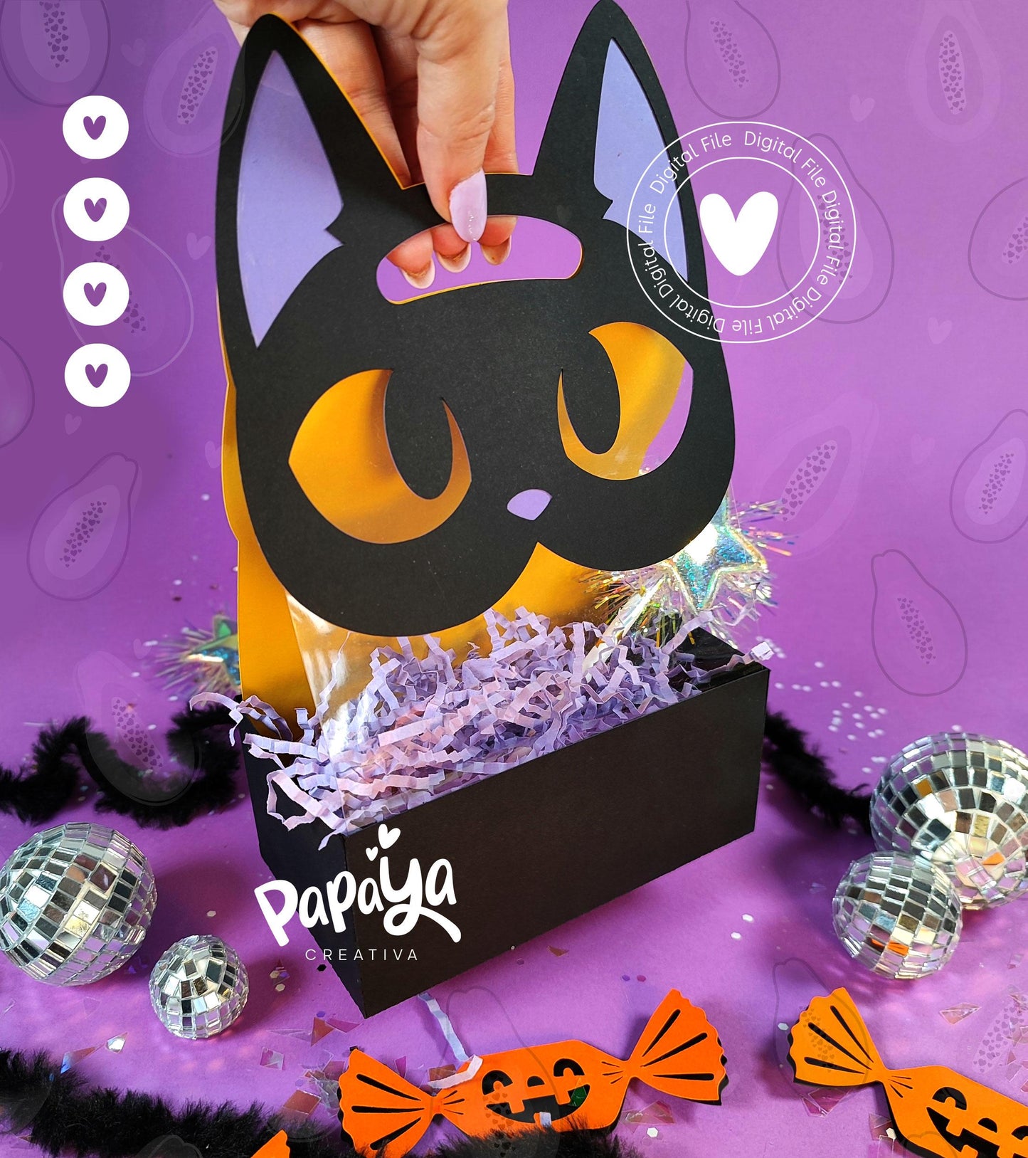 Black Cat Bag (DIGITAL FILE)