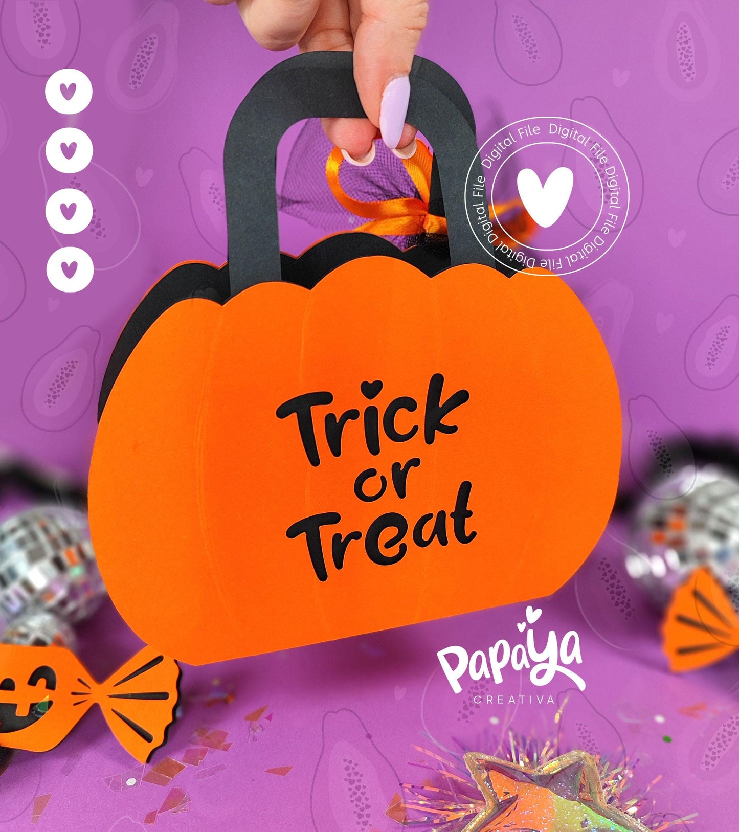 Adorable Pumpkin Bag (DIGITAL FILE)