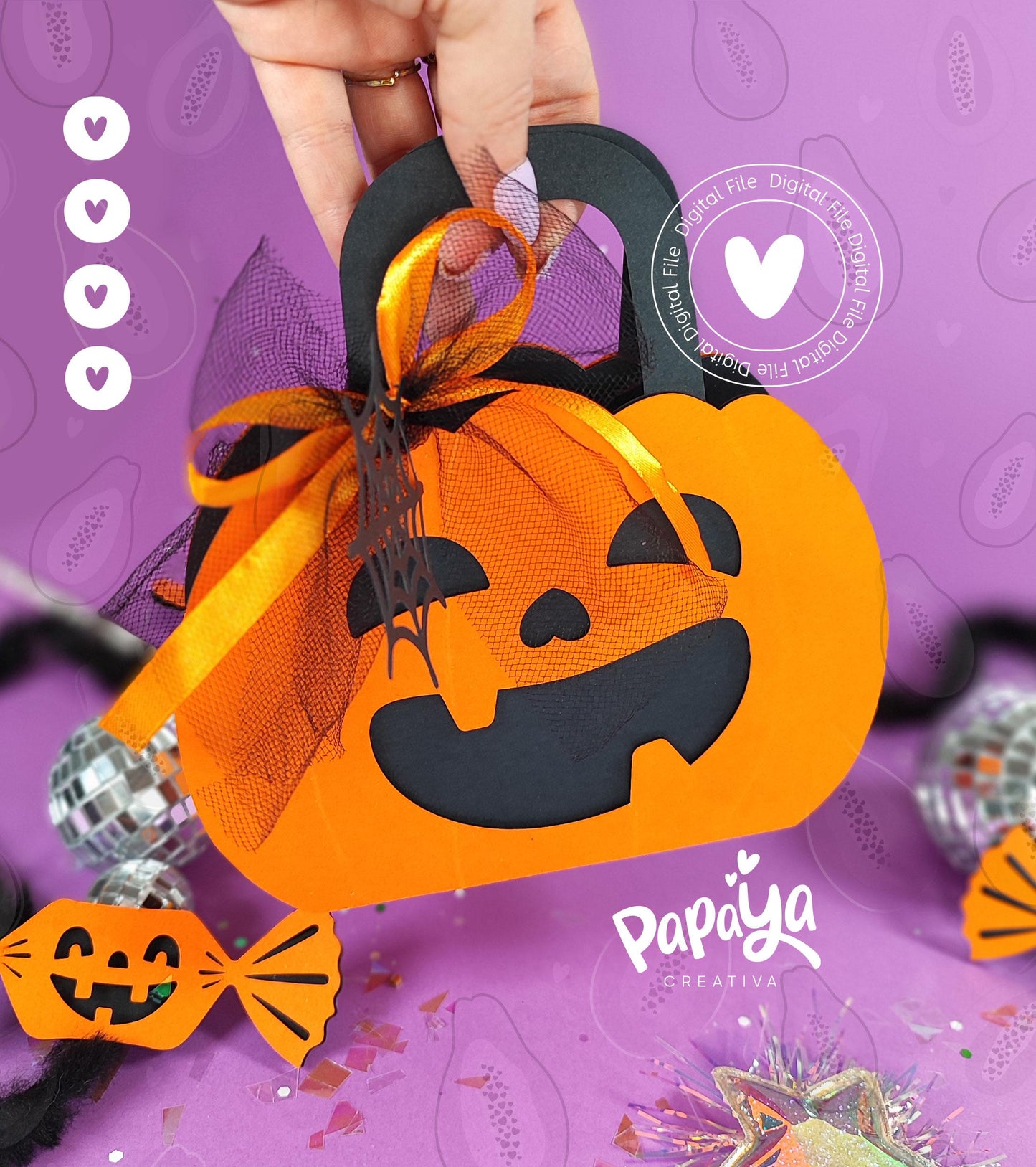Adorable Pumpkin Bag (DIGITAL FILE)