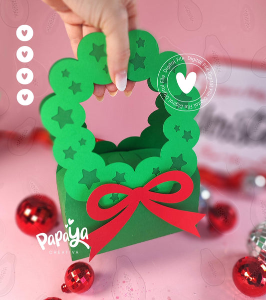 Christmas Bag (Digital File) SVG/ STUDIO Format