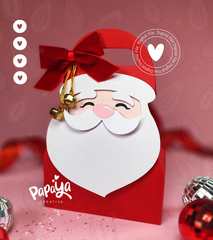 Santa Claus Bag (Digital File) SVG/ STUDIO Format