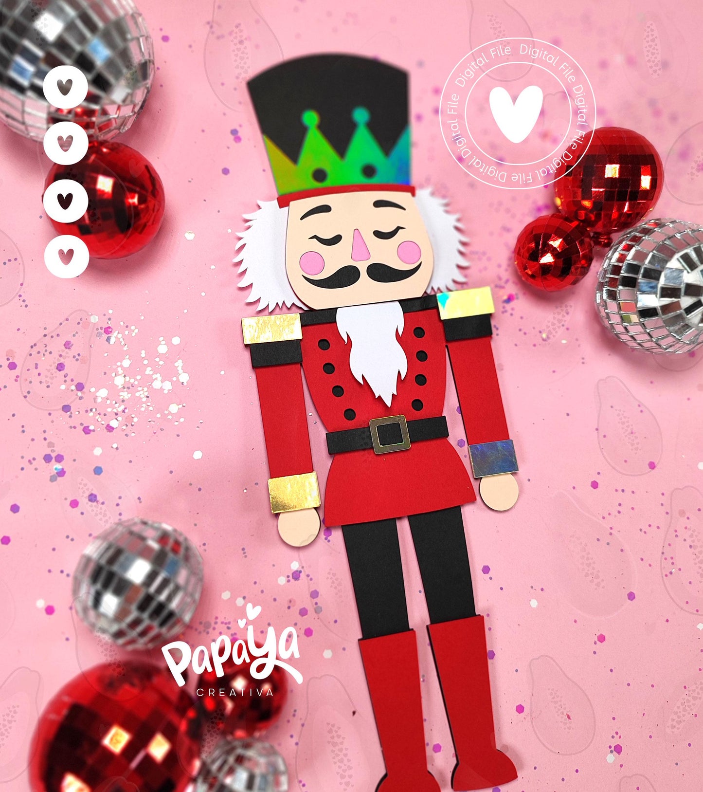 Nutcrackers Layers (Digital File) SVG/ STUDIO Format