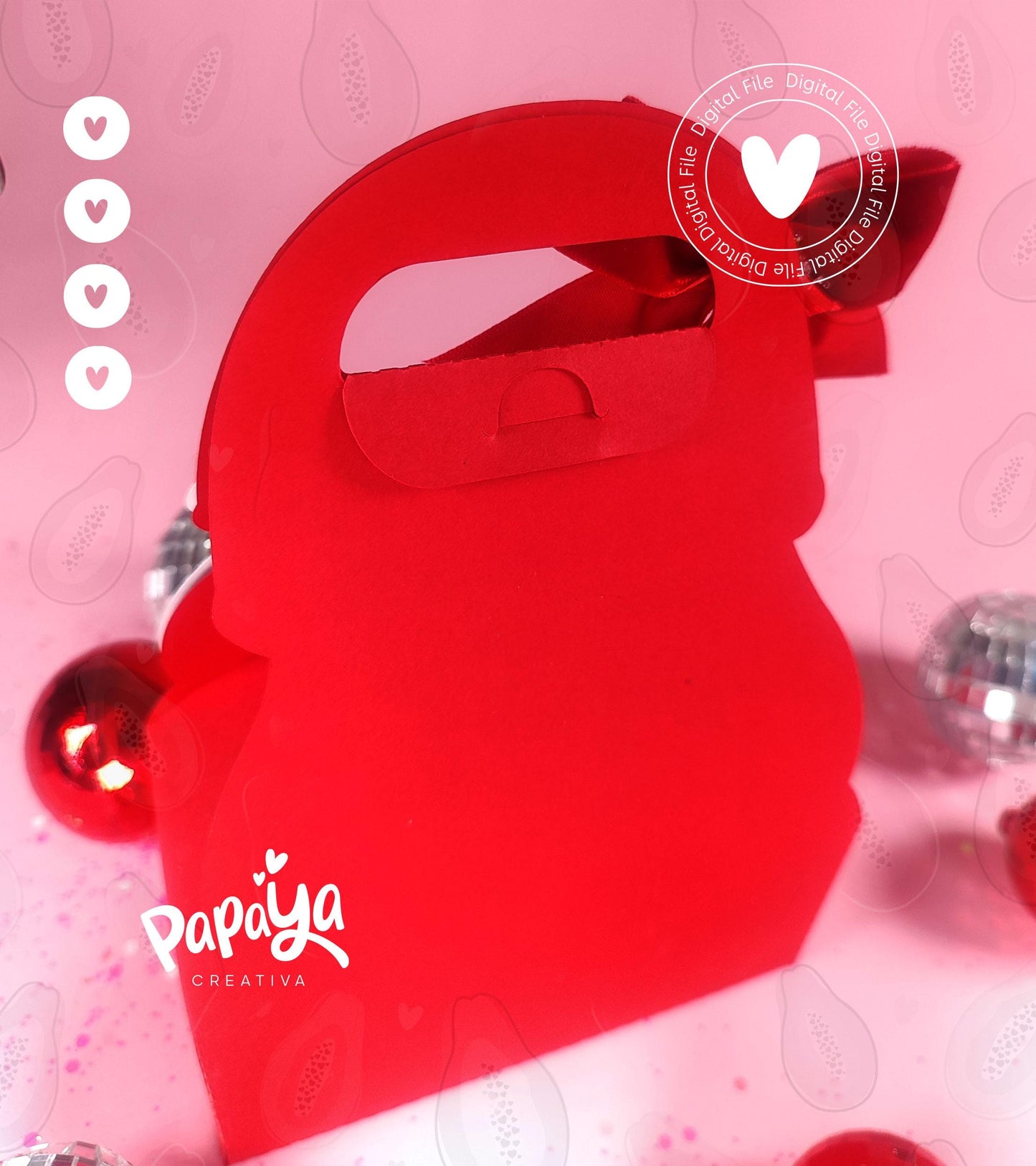 Santa Claus Bag (Digital File) SVG/ STUDIO Format