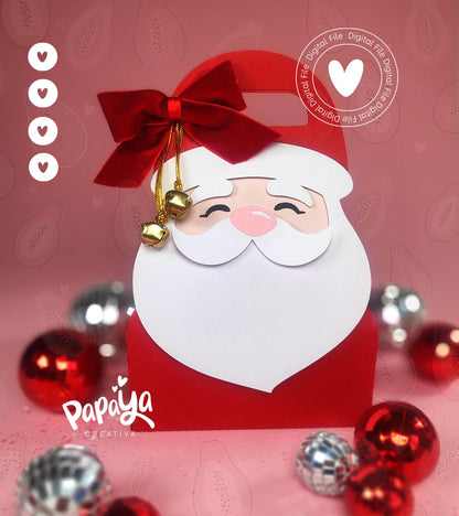 Santa Claus Bag (Digital File) SVG/ STUDIO Format