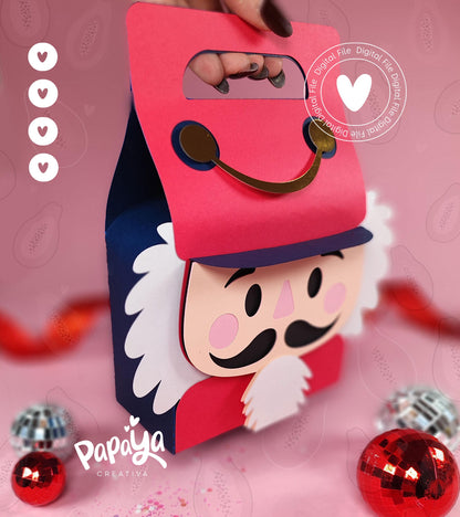 Nutcracker Box (Digital File) SVG/ STUDIO Format