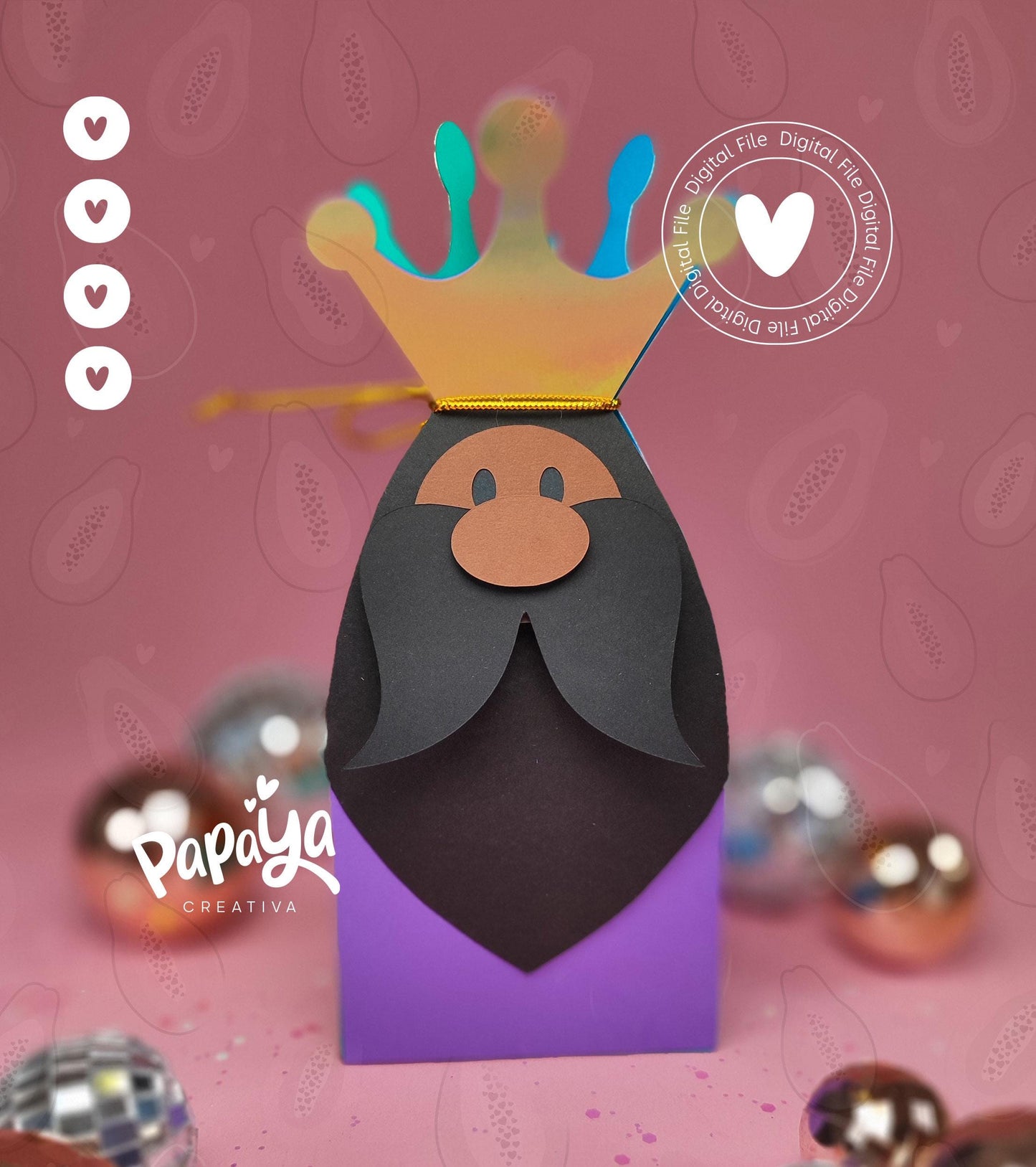 Three Wise Men Box (Digital File) SVG/ STUDIO Format