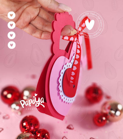 Heart Basket (Digital File) SVG/ STUDIO Format