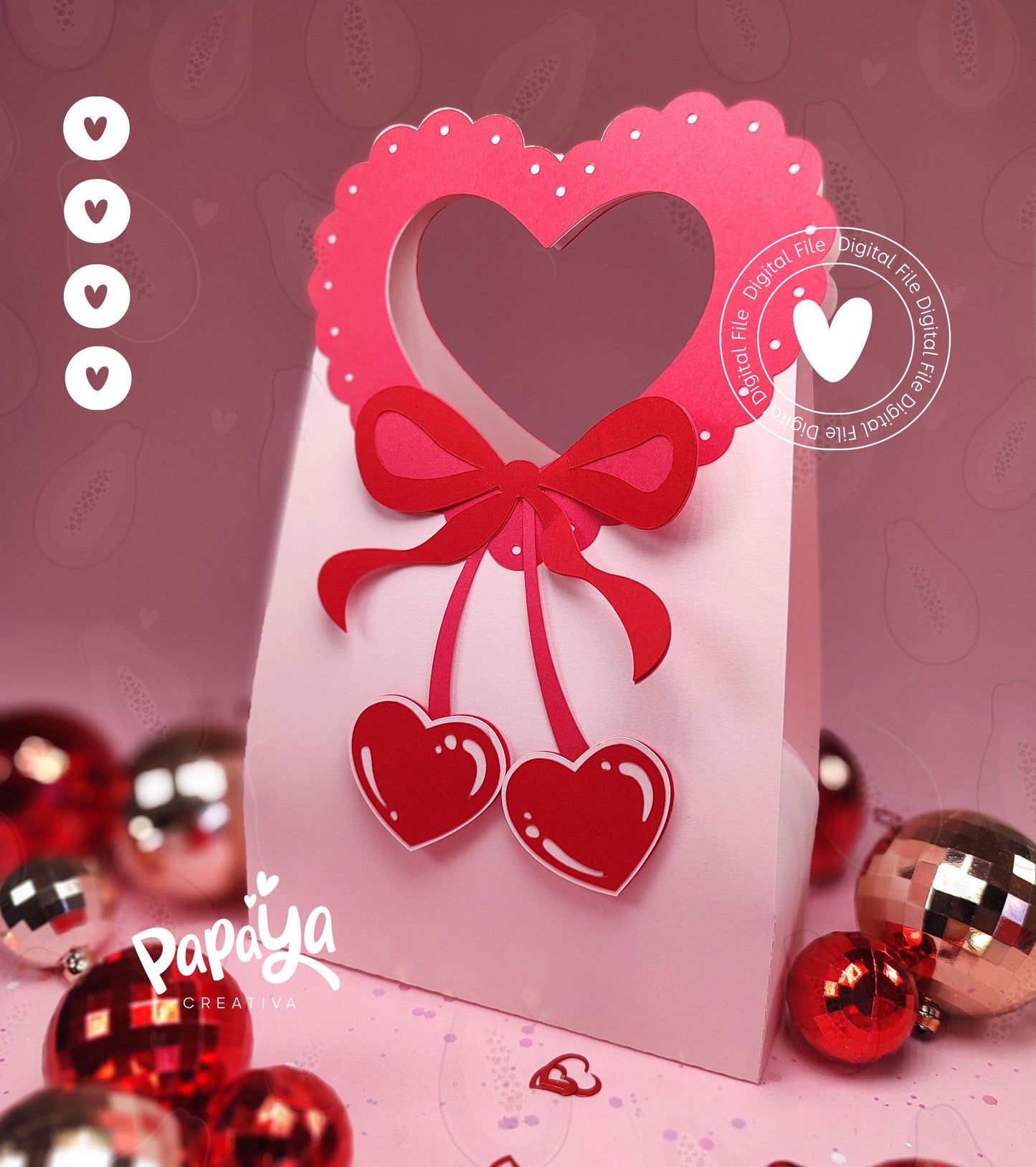 Love Bag (Digital File) SVG/ STUDIO Format