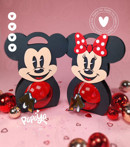 Adorable Set Ornament Holder (Digital File) SVG/ STUDIO Format / ball size 8cm