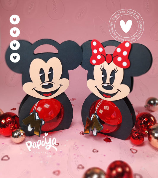 Adorable Set Ornament Holder (Digital File) SVG/ STUDIO Format / ball size 8cm