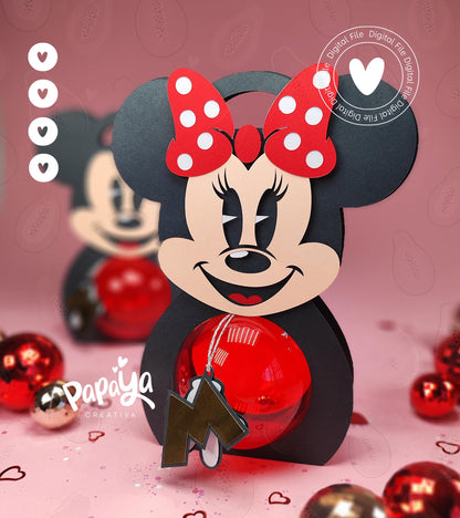 Adorable Set Ornament Holder (Digital File) SVG/ STUDIO Format / ball size 8cm