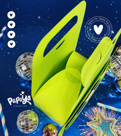 Alien SET Candy Holder & Box (DIGITAL FILE) svg/ studio