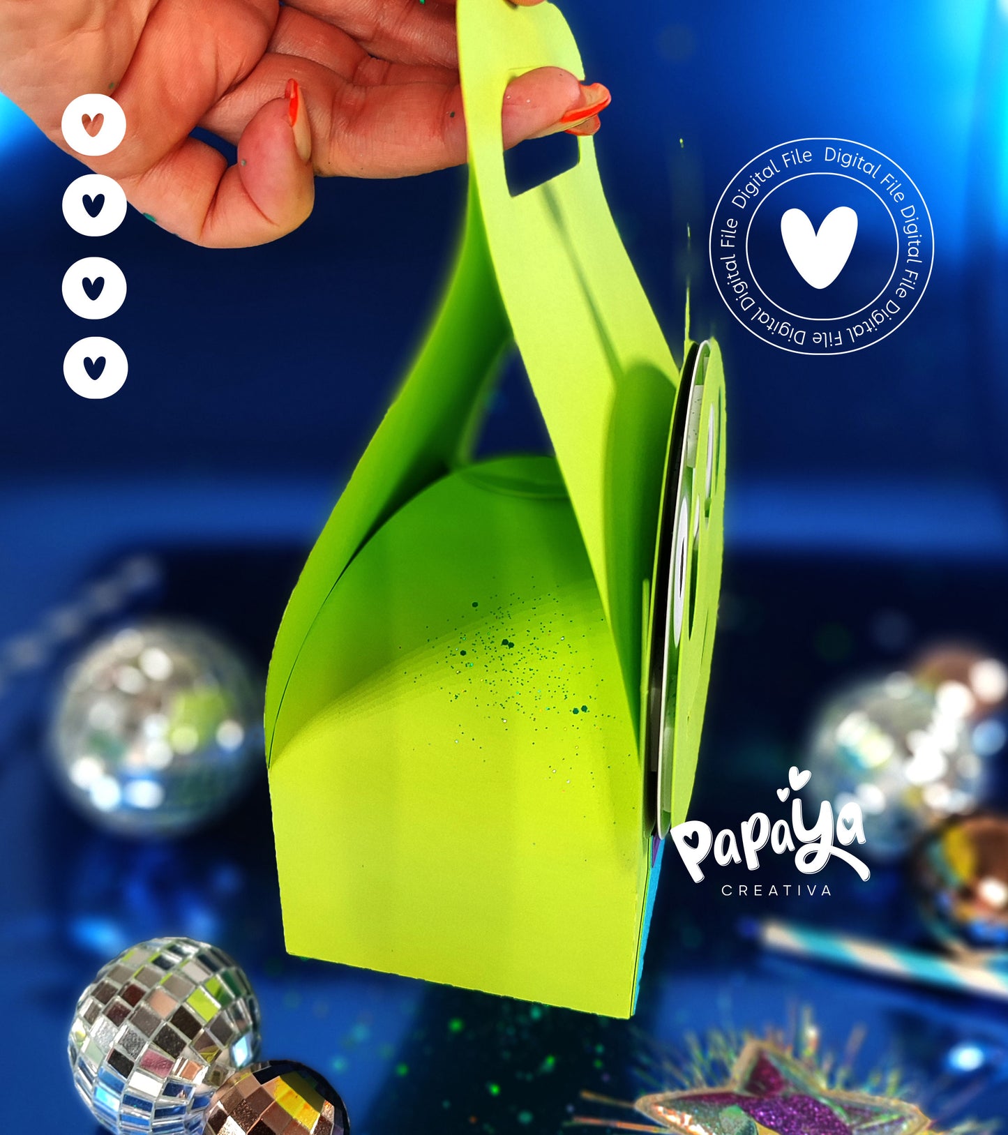 Alien SET Candy Holder & Box (DIGITAL FILE) svg/ studio