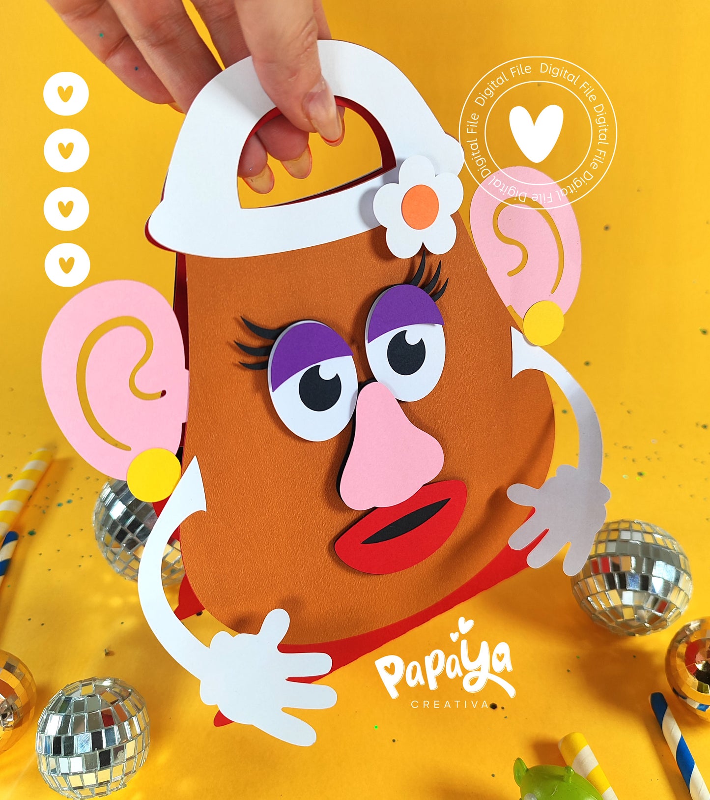 Mr & Mrs Potato (DIGITAL FILE) svg/ studio
