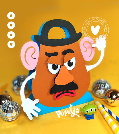 Mr & Mrs Potato (DIGITAL FILE) svg/ studio