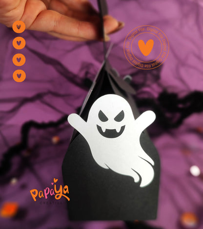 Ghost Candie holder + Box Set (DIGITAL FILE) svg/studio