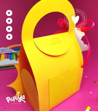 Sunshine SET Topper & Bag  (DIGITAL FILE) svg/ studio